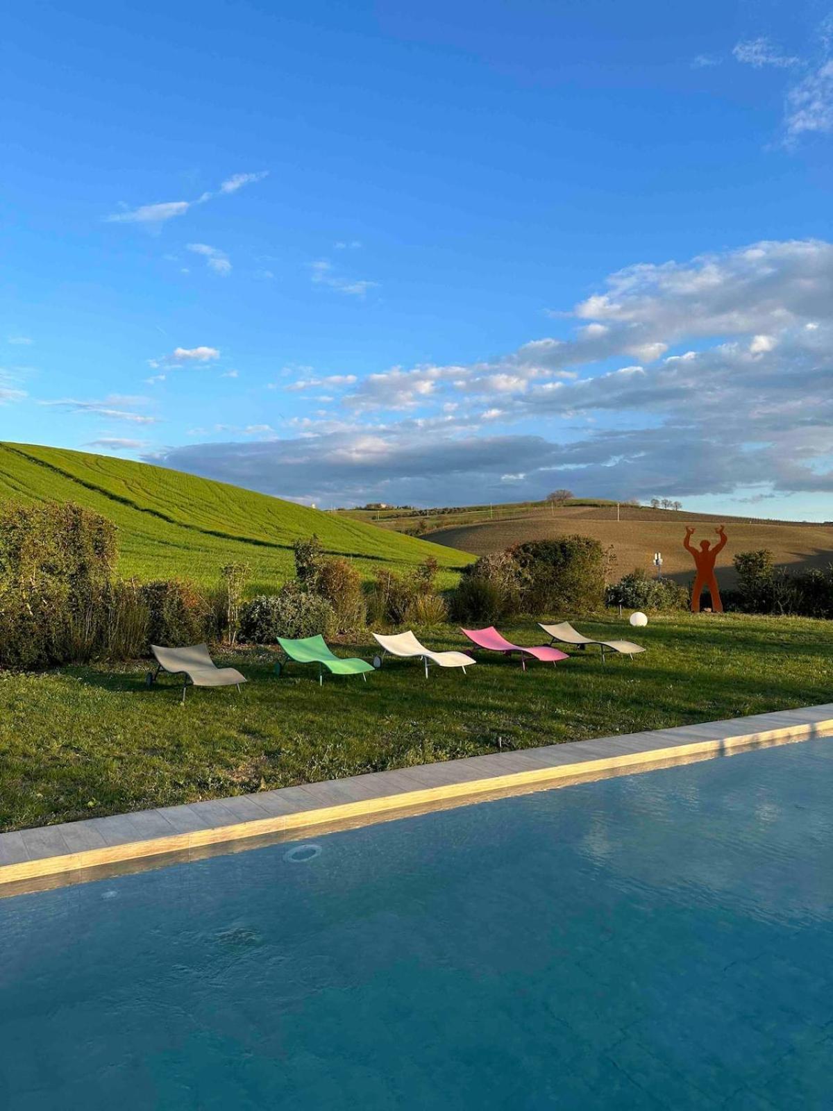 Villa Il Giardinello Montalcino Exteriör bild