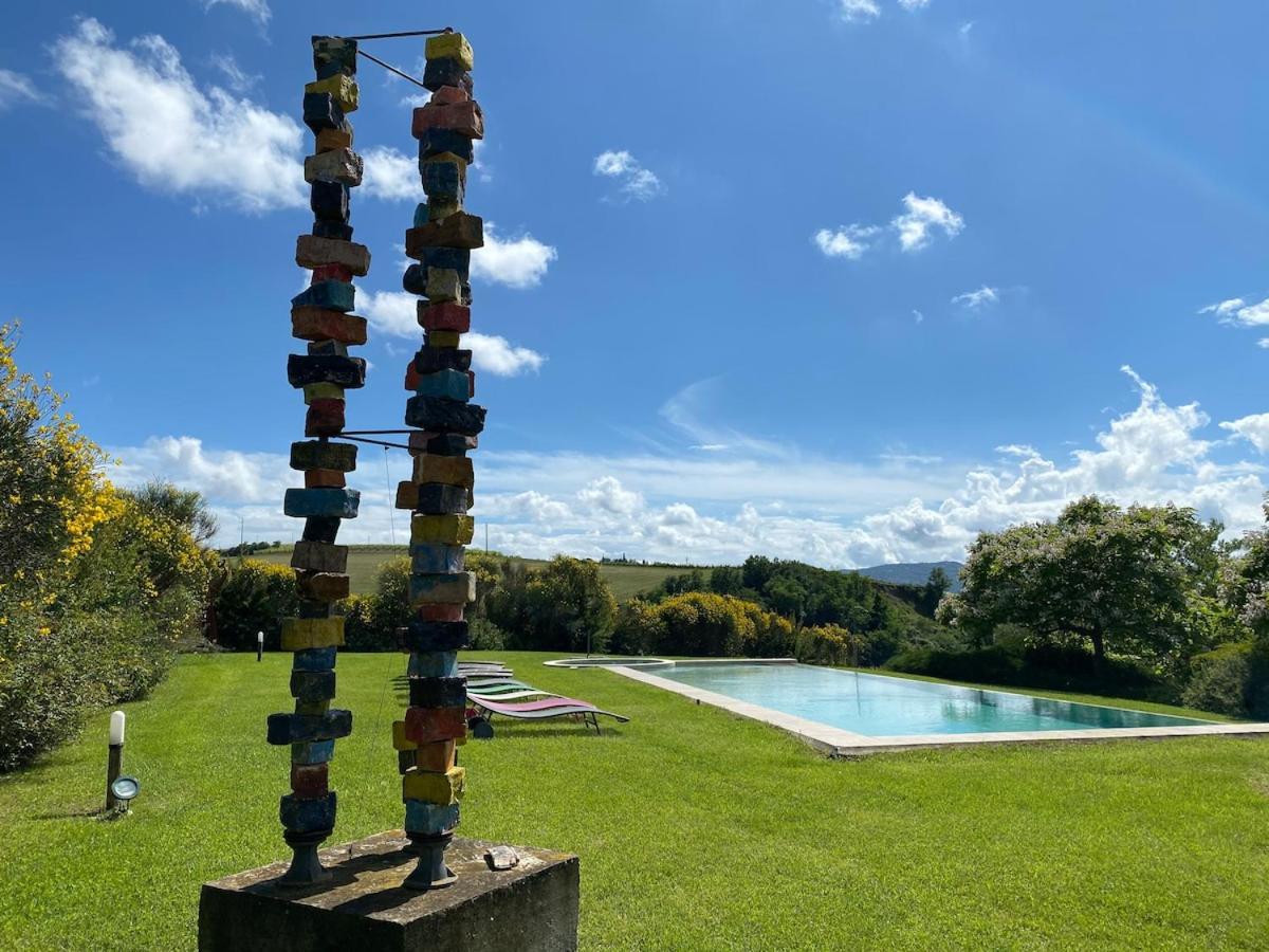 Villa Il Giardinello Montalcino Exteriör bild