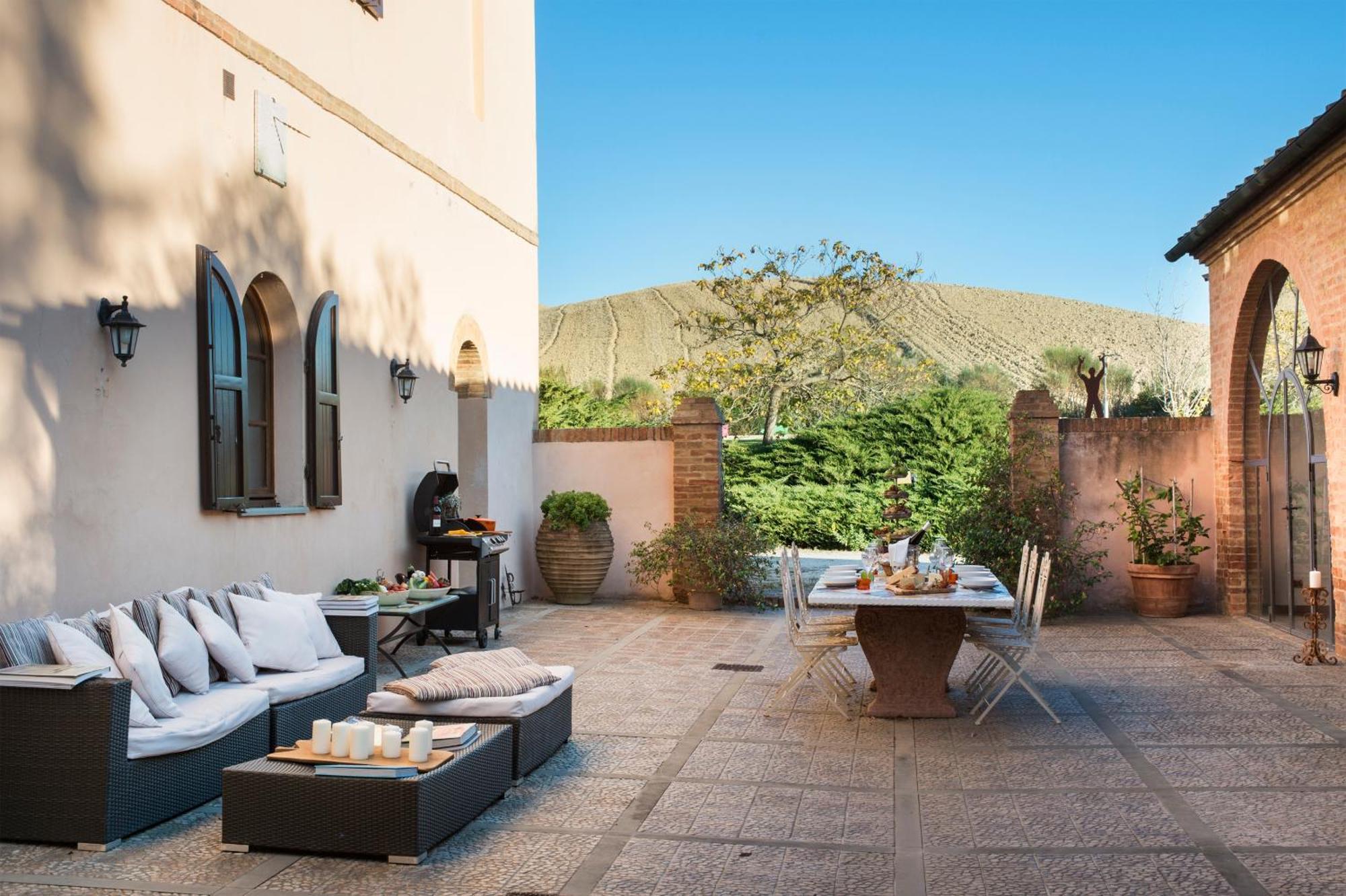Villa Il Giardinello Montalcino Exteriör bild